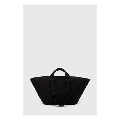 Kabelka AllSaints ESME NYLON E/W TOTE černá barva