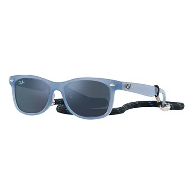 Dětské sluneční brýle Ray-Ban Junior New Wayfarer tmavomodrá barva, 0RJ9052S