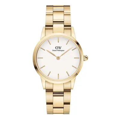 Hodinky Daniel Wellington Iconic Link White zlatá barva