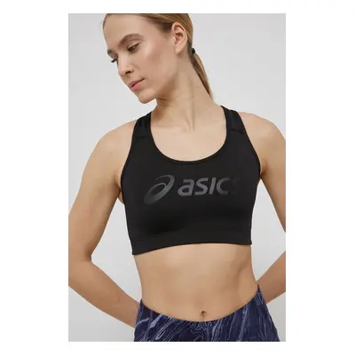 Sportovní podprsenka Asics černá barva