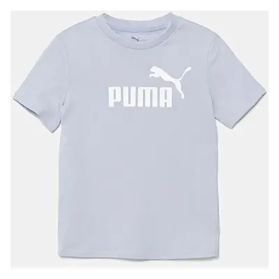 Dětské tričko Puma ESS No. 1 Logo Tee modrá barva, 684892