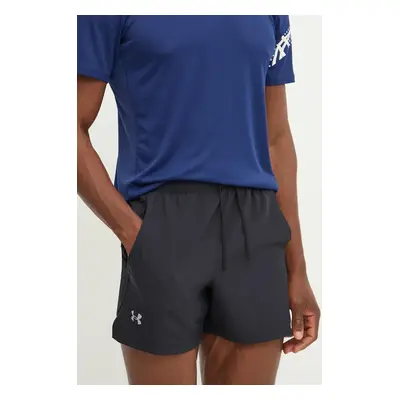 Běžecké šortky Under Armour Launch Unlined černá barva, 1382619