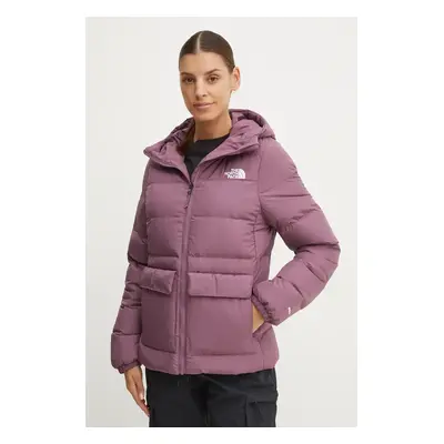 Bunda The North Face Gotham dámská, růžová barva, zimní, NF0A84IW1NI1