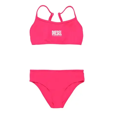 Dvoudílné dětské plavky Diesel MNALAX SWIMSUIT růžová barva, J02297