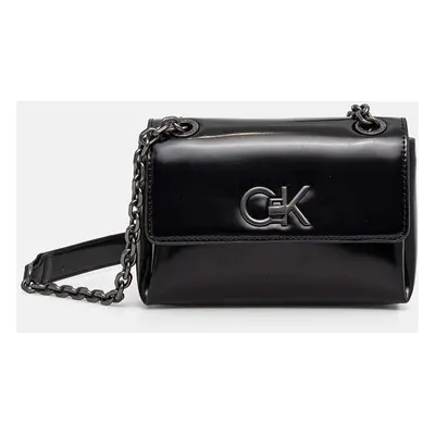 Kabelka Calvin Klein černá barva, K60K612558