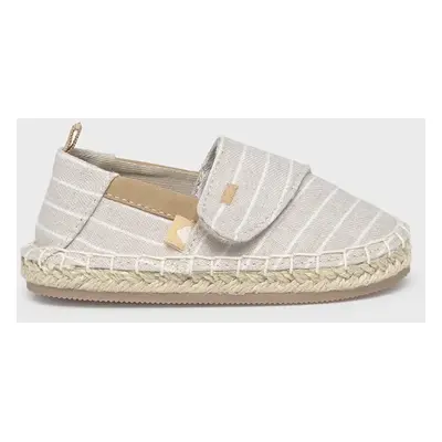 Dětské espadrilky Mayoral béžová barva, 41684