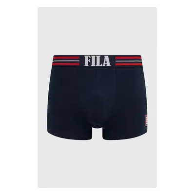 Boxerky Fila pánské, tmavomodrá barva, FU5234