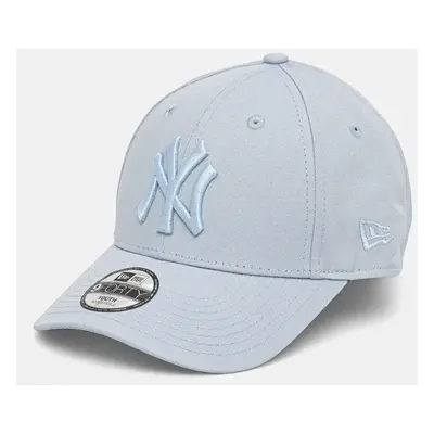 Bavlněná baseballová čepice New Era NEW YORK YANKEES modrá barva, 60595469