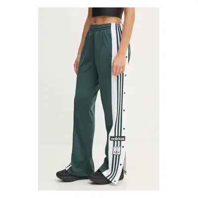 Tepláky adidas Originals Adibreak Pant zelená barva, vzorované, IZ2761