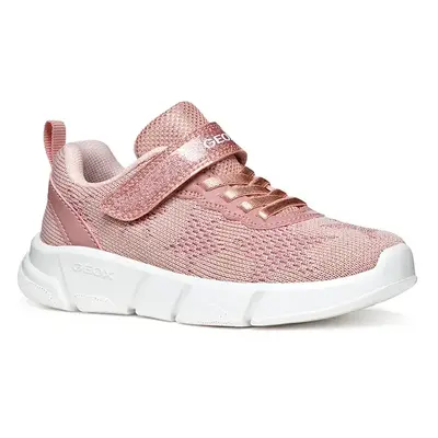 Dětské sneakers boty Geox ARIL růžová barva, J55DLB.07QBC