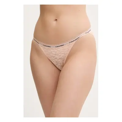 Kalhotky Calvin Klein Underwear oranžová barva, 000QD5213E