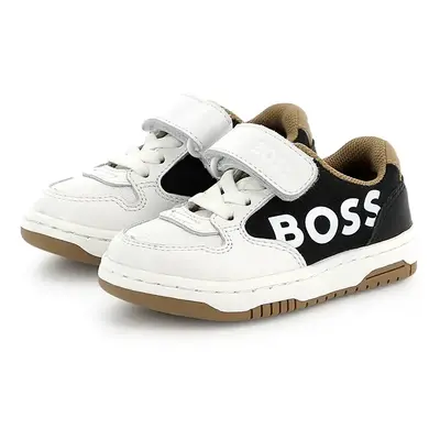 Dětské sneakers boty BOSS bílá barva, J52160