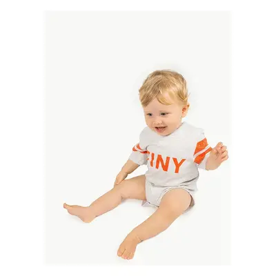 Bavlněné kojenecké body Tinycottons STRIPES LOGO BODY SS25-146