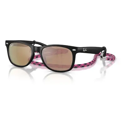 Dětské sluneční brýle Ray-Ban Junior New Wayfarer černá barva, 0RJ9052S