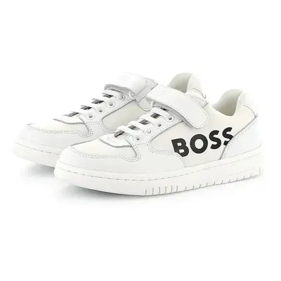 Dětské sneakers boty BOSS bílá barva, J51644