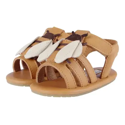 Kojenecké kožené sandály Donsje Tuti Sky Sandals Bee hnědá barva, 1008008