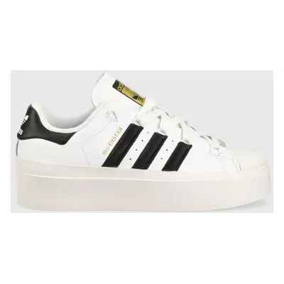 Sneakers boty adidas Originals Superstar Bonega bílá barva, GX1840-WHT/BLK/GO