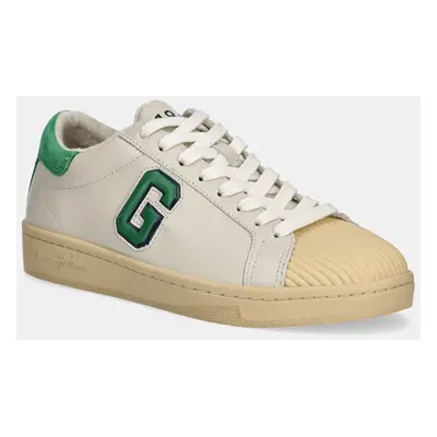 Kožené sneakers boty Gant Prepus béžová barva, 30639902.G207