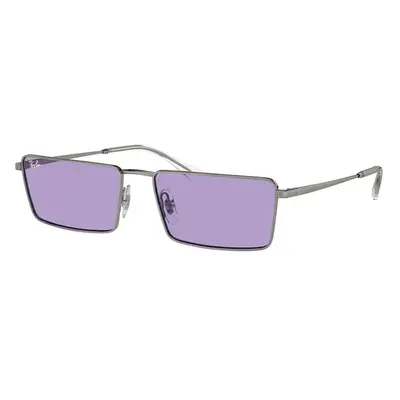 Sluneční brýle Ray-Ban stříbrná barva, 0RB3741