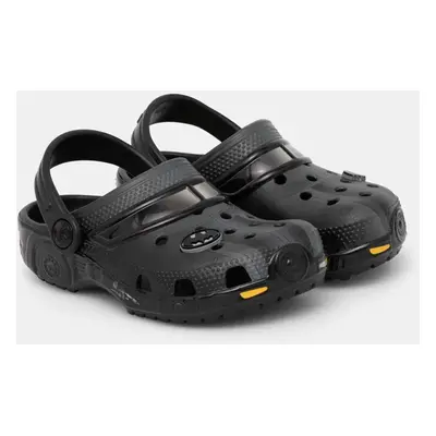 Dětské pantofle Crocs CLASSIC BATMAN BATMOBILE CLOG černá barva, 210229