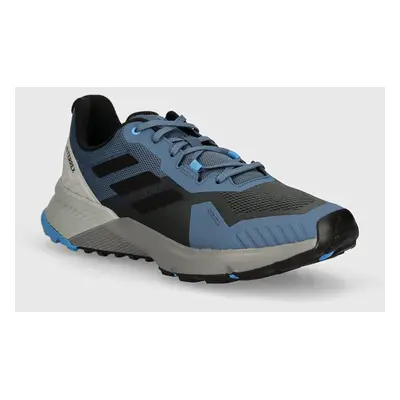 Boty adidas TERREX Soulstride pánské, tmavomodrá barva, IH6023