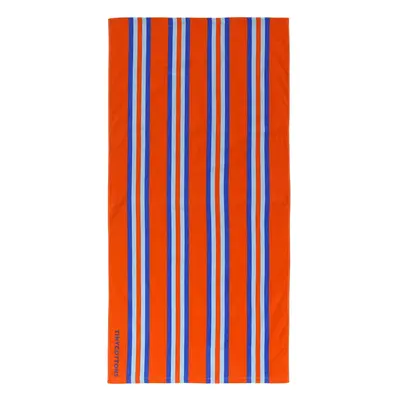 Dětský bavlněný ručník Tinycottons STRIPES TOWEL oranžová barva, SS25-379