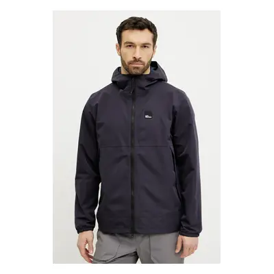 Bunda Jack Wolfskin Terraview 2L tmavomodrá barva, přechodná, A63829