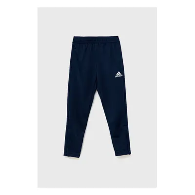 Dětské kalhoty adidas Performance HC0336 tmavomodrá barva, s aplikací