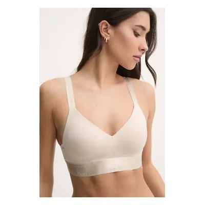 Podprsenka Calvin Klein Underwear béžová barva, 000QF7993E