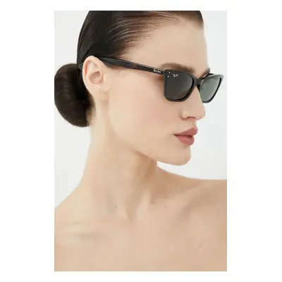 Sluneční brýle Ray-Ban LADY BURBANK dámské, hnědá barva, 0RB2299