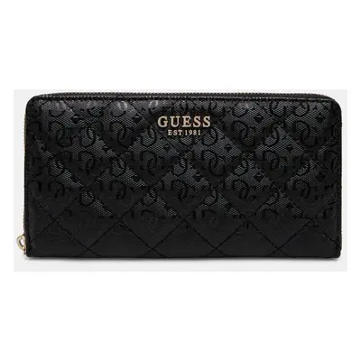 Peněženka Guess LAUREL černá barva, SWGG85 00163