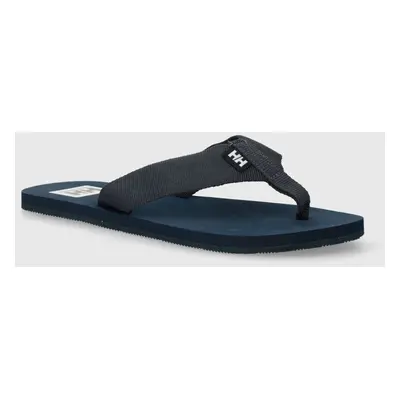 Žabky Helly Hansen LOGO SANDAL 2 pánské, tmavomodrá barva, 11956