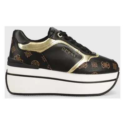 Sneakers boty Guess FL7CMR FAL12 černá barva, CAMRIO