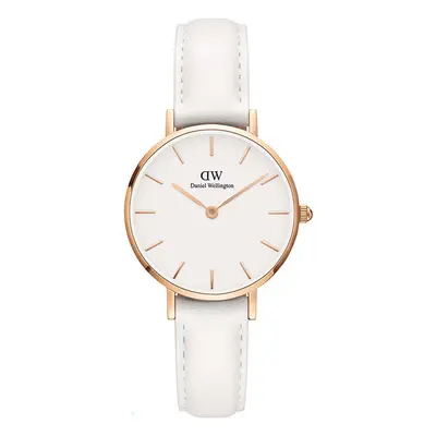 Hodinky Daniel Wellington Petite 28 Bondi bílá barva