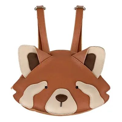 Dětský kožený batoh Donsje Kapi Special Backpack Red Panda hnědá barva, malý, 5005222