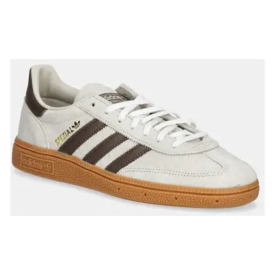 Semišové sneakers boty adidas Originals Handball Spezial W béžová barva, JQ8903