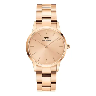 Hodinky Daniel Wellington Iconic Link Unitone 28 růžová barva