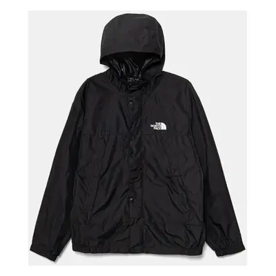 Dětská bunda The North Face TEEN MOUNTAIN WIND JACKET černá barva, NF0A8B80JK31