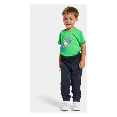 Dětské kalhoty Didriksons LÖVET KIDS PANT 8 tmavomodrá barva