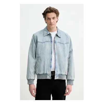 Bunda Levi's EMBARCADERO AVIATOR JKT modrá barva, přechodná, A8583