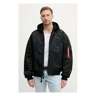 Bomber bunda Alpha Industries MA-1 D-Tec Studio LW černá barva, přechodná, 156143