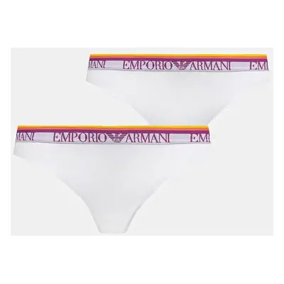 Kalhotky Emporio Armani Underwear 2-pack bílá barva, EW000403 AF10883