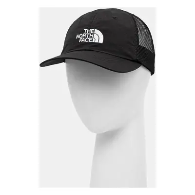 Kšiltovka The North Face Horizon Trucker černá barva, s aplikací, NF0A5FXSKX71