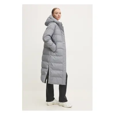 Bunda Superdry dámská, šedá barva, zimní, W5011733A-07Q