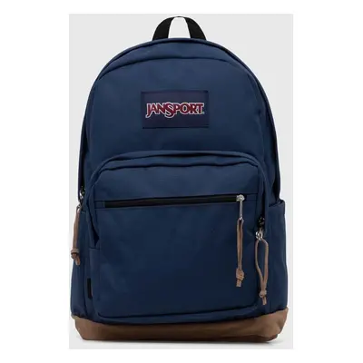 Batoh Jansport tmavomodrá barva, velký, vzorovaný