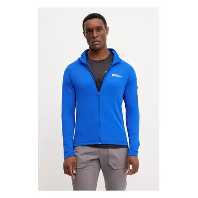 Sportovní mikina Jack Wolfskin Prelight fialová barva, A63789