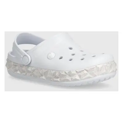 Dětské pantofle Crocs Geometric Glow Band