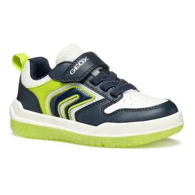 Dětské sneakers boty Geox BUZZERLIGHT zelená barva, J55MCB.0FE14