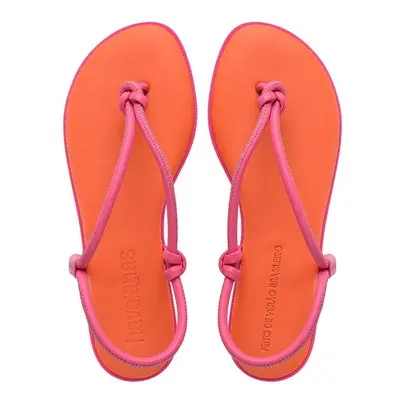 Sandály Havaianas UNA ACAI dámské, oranžová barva, 4149616.7608