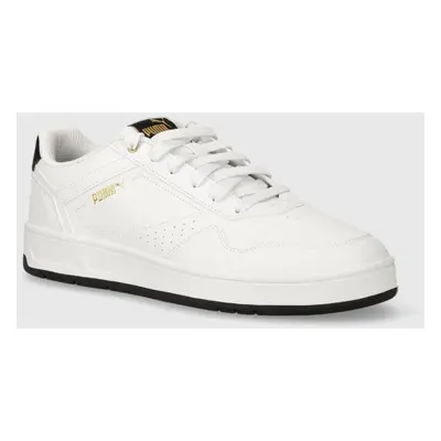 Sneakers boty Puma Court Classic bílá barva, 395018